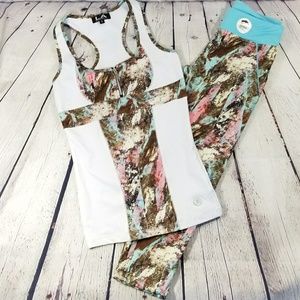 Tank & Capri Active Wear Set